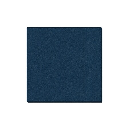 Ghent Bulletin Board, Vinyl, 4 ft H x 4 ft W, Navy 12UV44-W195
